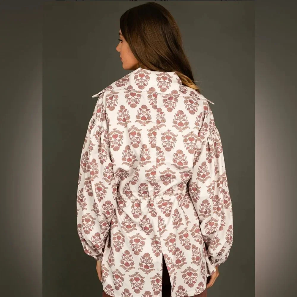 Joyfolie NWT Boho light jacket Luca in cream block XL sold out Gorgeous - Picture 7 of 9